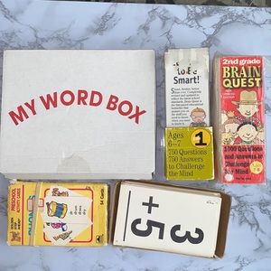 Lot Of Educational Children Cards